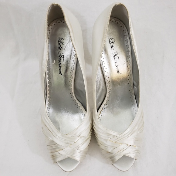 Shoes - White High Heels